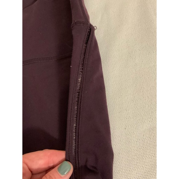 Lululemon Burgandy Leggings‎ - Picture 10 of 12